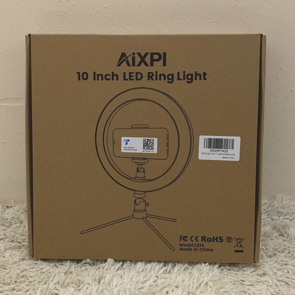 10 inch aixpi ring light